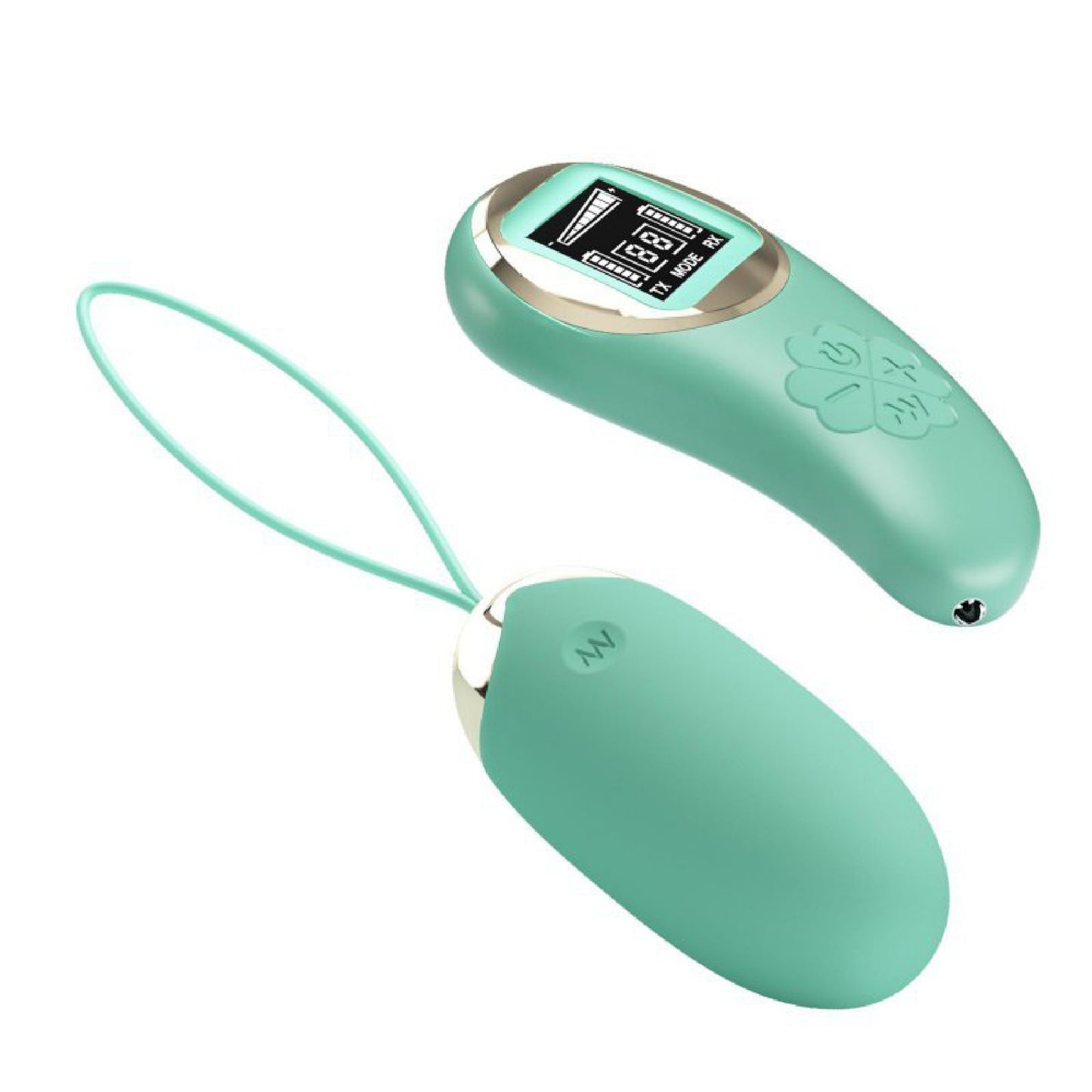 Mina Vibrating Remote Control Egg - Turquoise | 6959532335446 | Available at EroticWarehouse.com