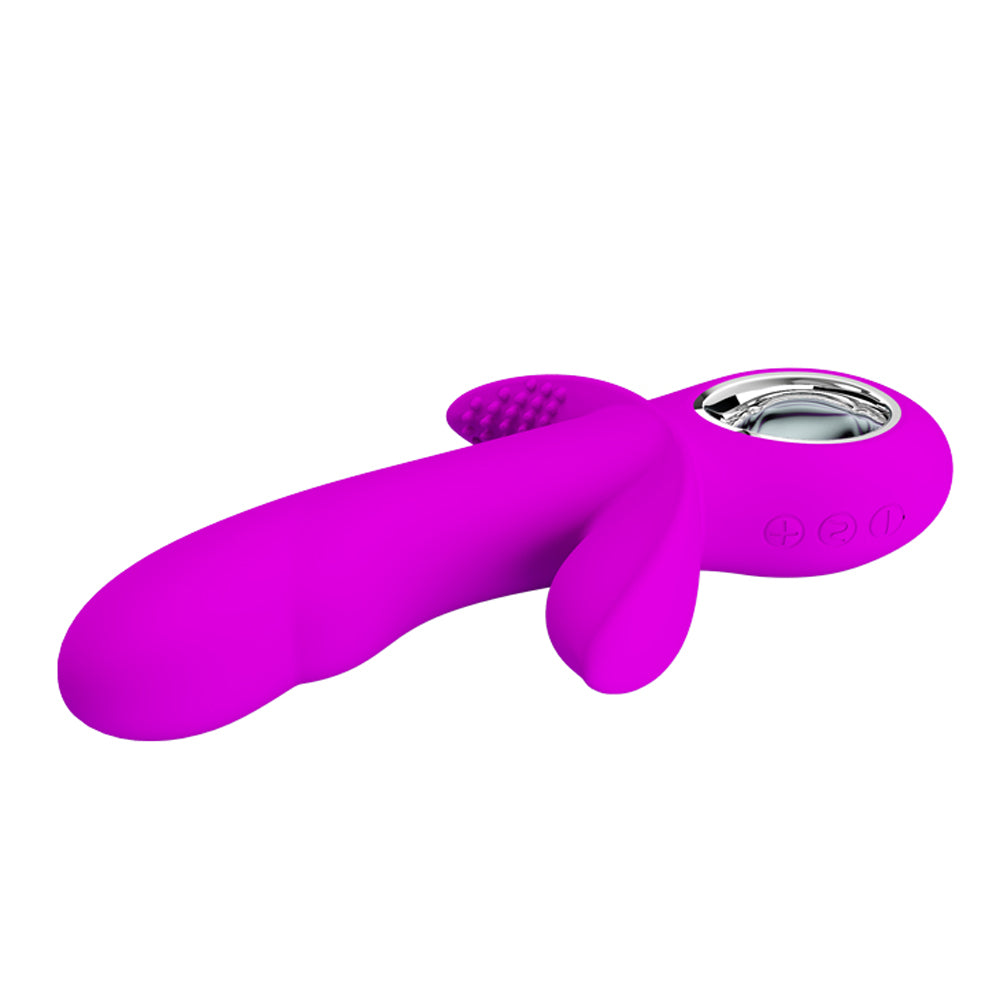 Pretty Love Humphrey Bendable Front and Back Rabbit - Fuchsia | 6959532321937 | Available at EroticWarehouse.com