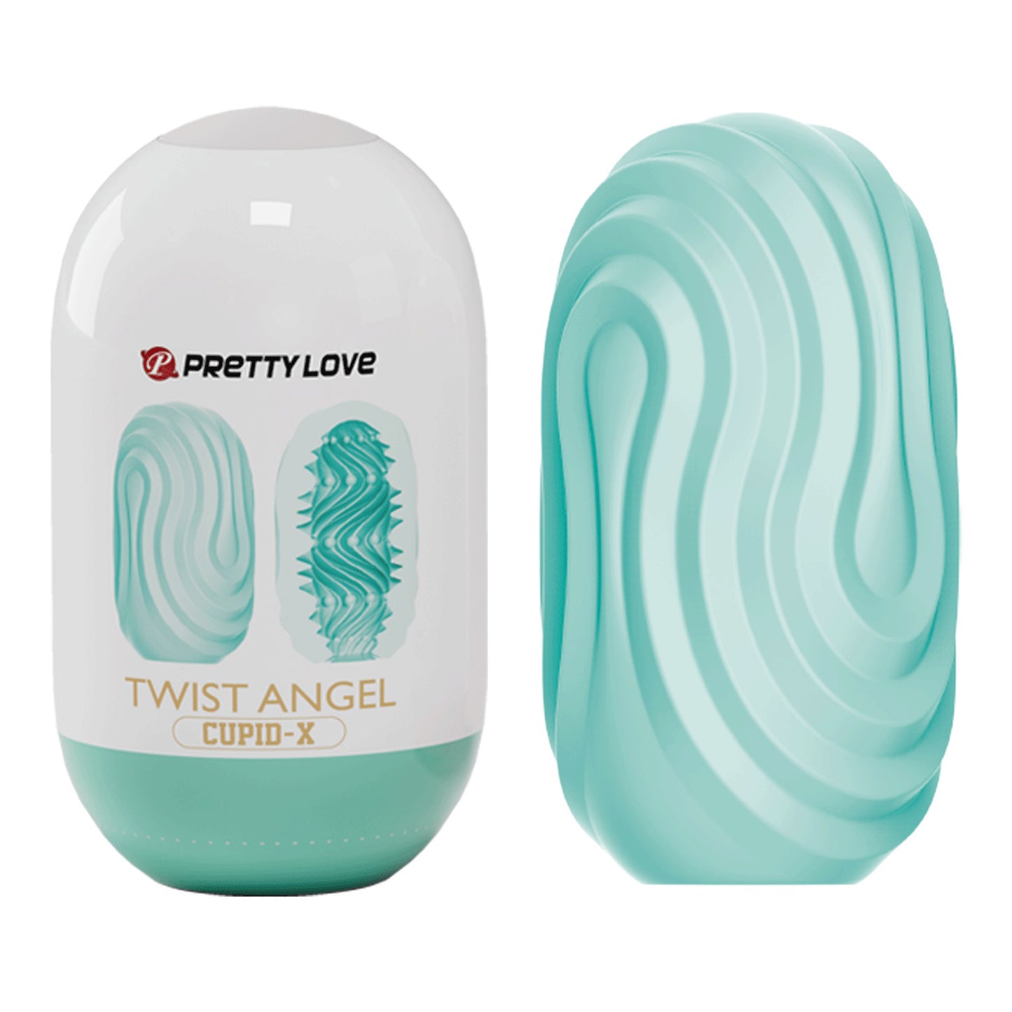 Pretty Love - Twist Angel Cupid-X - Teal | 6959532326802 | Available at EroticWarehouse.com