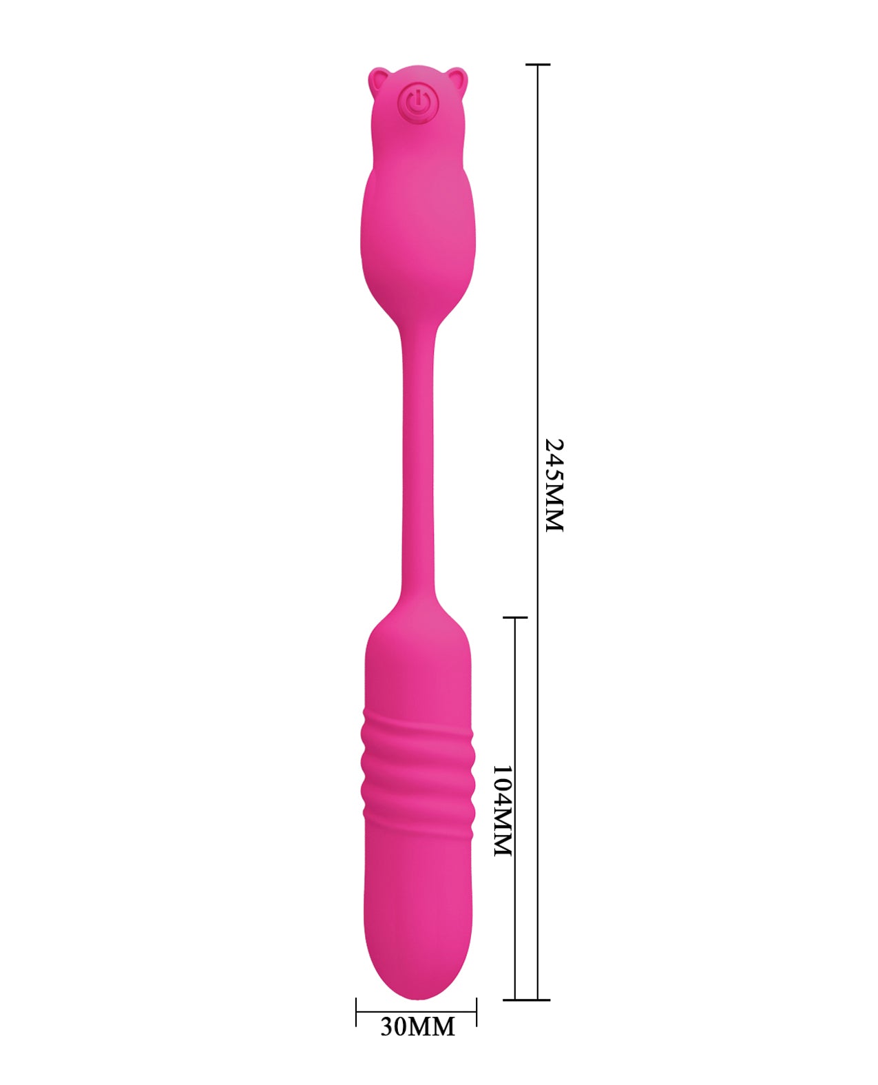 Pretty Love Nobikuma Thrusting Egg - Fuchsia | 6959532328424 | Available at EroticWarehouse.com