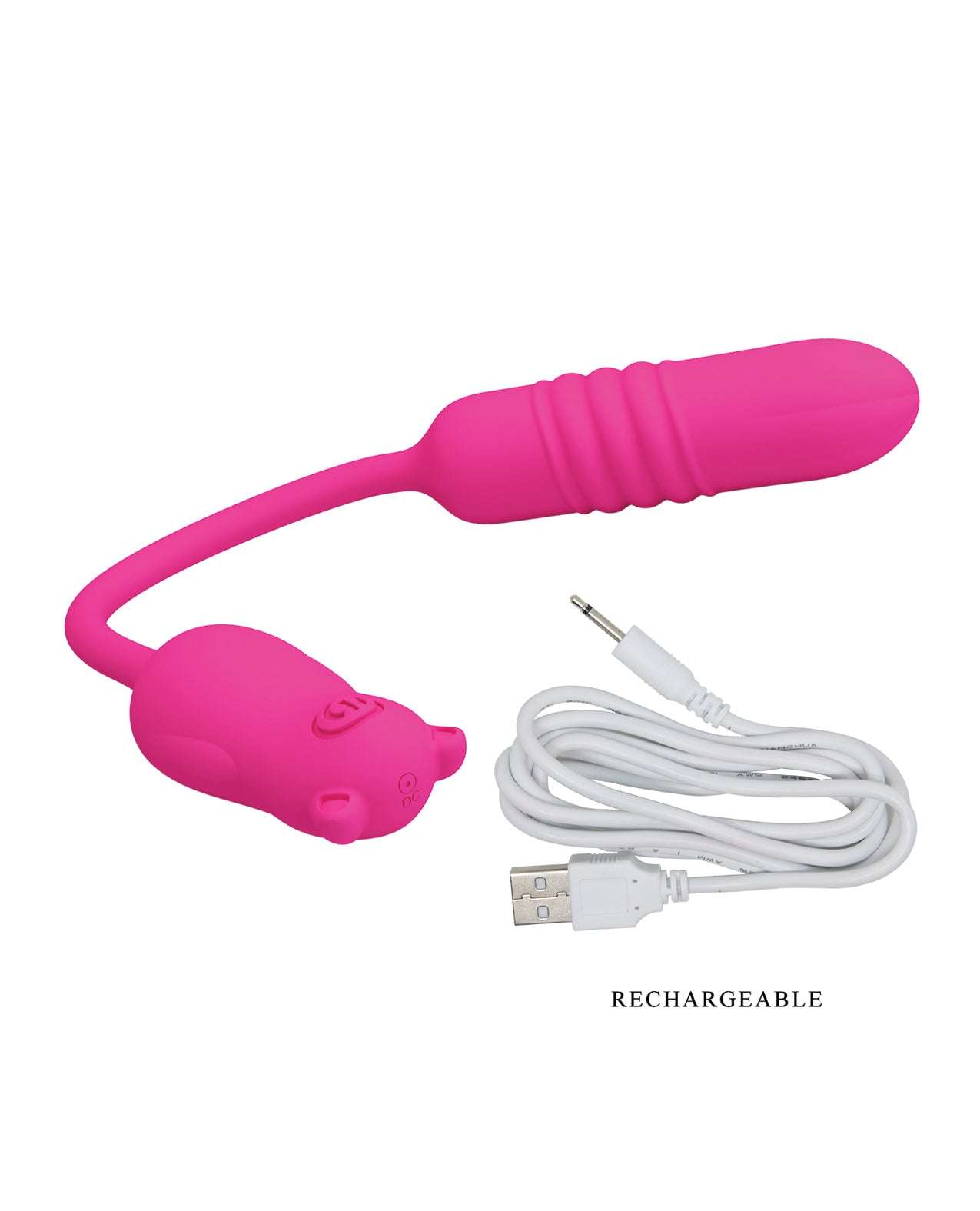Pretty Love Nobikuma Thrusting Egg - Fuchsia | 6959532328424 | Available at EroticWarehouse.com