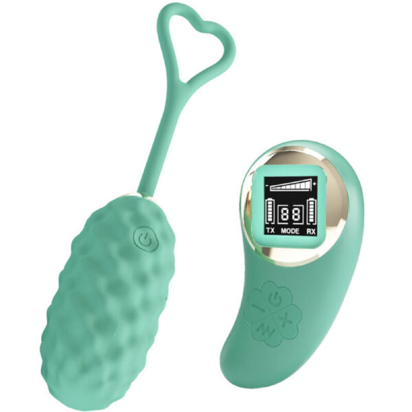 Vivian Remote Control Vibrating Egg - Turquoise | 6959532335453 | Available at EroticWarehouse.com