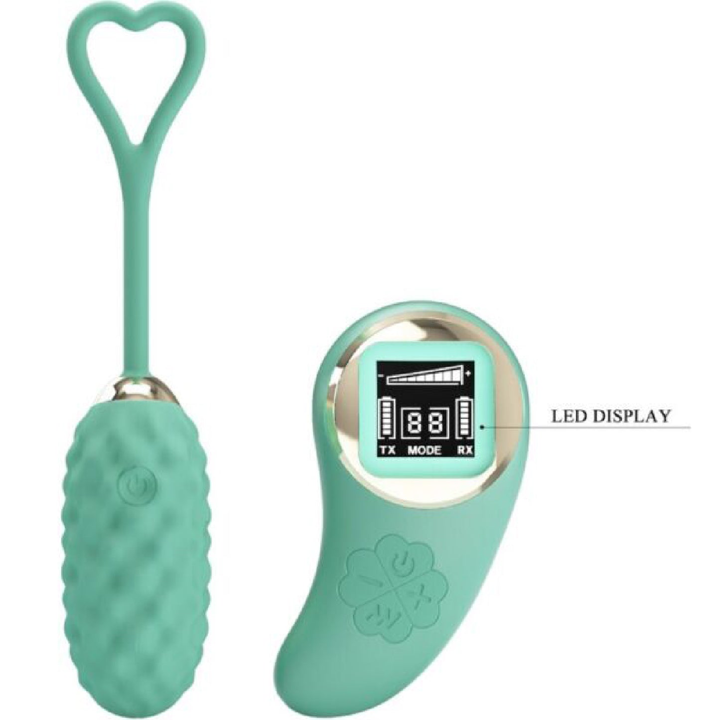 Vivian Remote Control Vibrating Egg - Turquoise | 6959532335453 | Available at EroticWarehouse.com