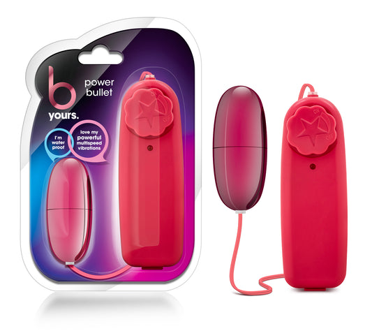 B Yours Power Bullet - Cerise | 702730681725 | Available at EroticWarehouse.com