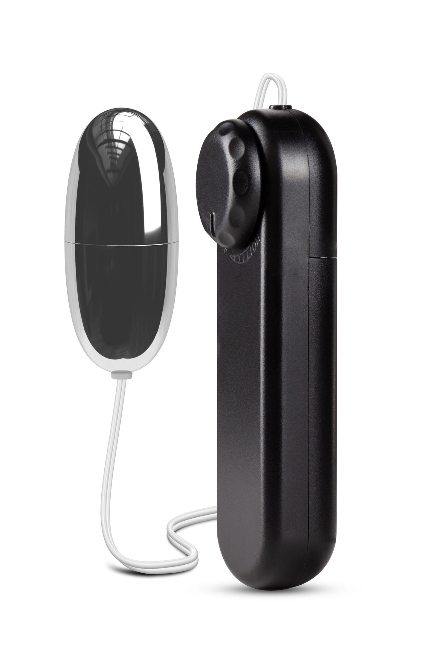 B Yours - Silver Power Bullet - Black | 735380055066 | Available at EroticWarehouse.com