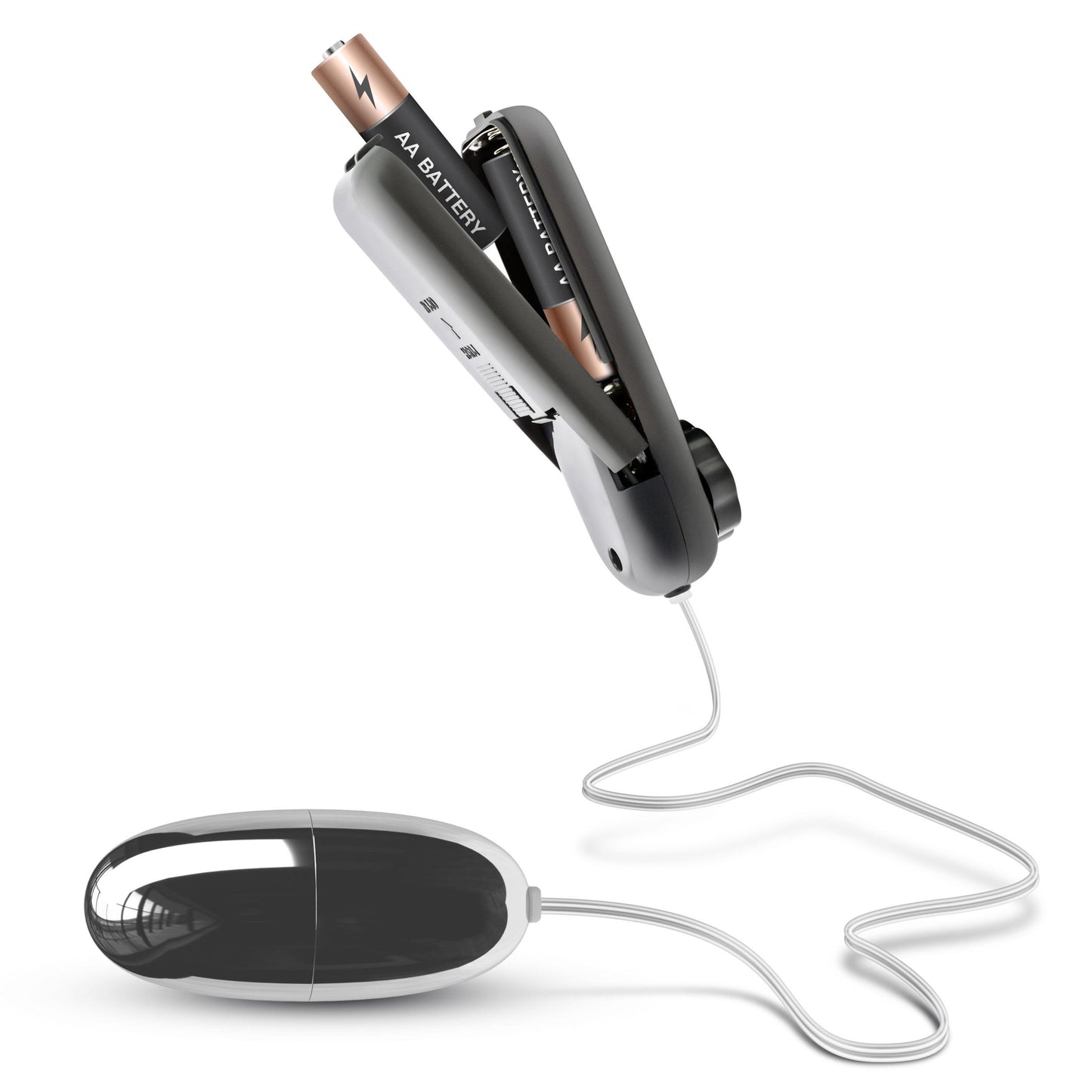 B Yours - Silver Power Bullet - Black | 735380055066 | Available at EroticWarehouse.com