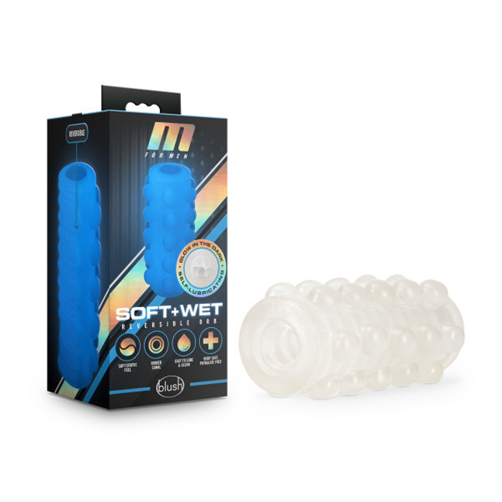 M for Men - Soft and Wet - Reversible Orb - Frosted | 819835025146 | Available at EroticWarehouse.com