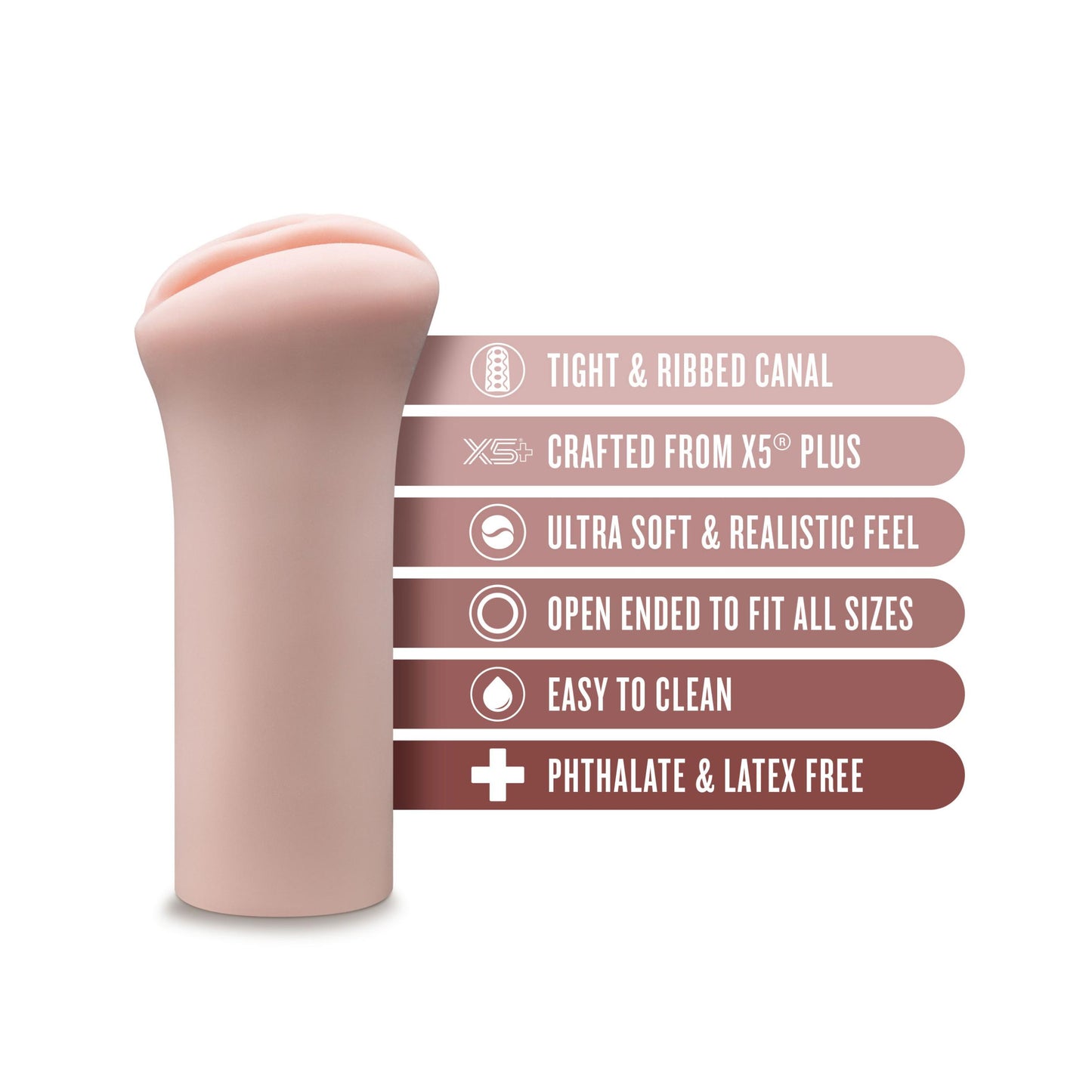 Enlust - Ashlynn AI Pussy Style Stroker - Beige | 810138370056 | Available at EroticWarehouse.com