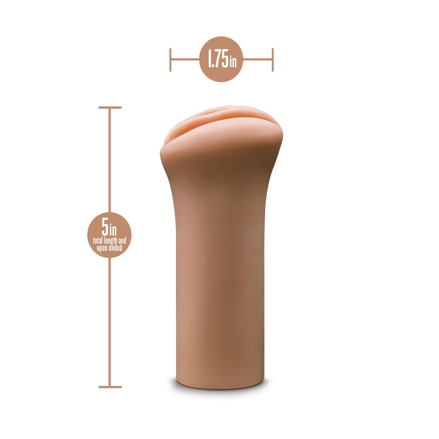 Enlust - Molly AI Pussy Style Stroker - Tan | 810138370018 | Available at EroticWarehouse.com