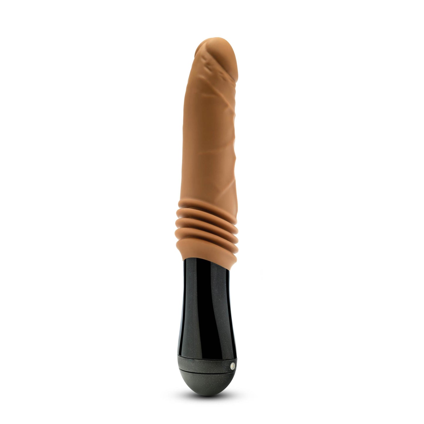 Dr. Skin Silicone - Dr. Arthur - Thrusting Gyrating Vibrating Dildo - Tan | 819835027027 | Available at EroticWarehouse.com