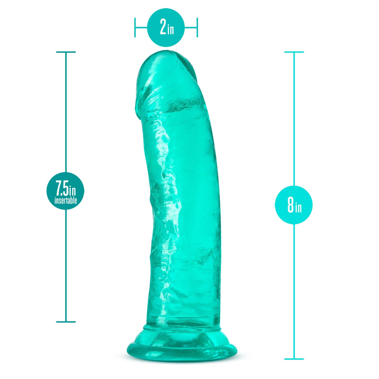 B Yours Plus - Roar n' Ride - Teal | 819835027584 | Available at EroticWarehouse.com