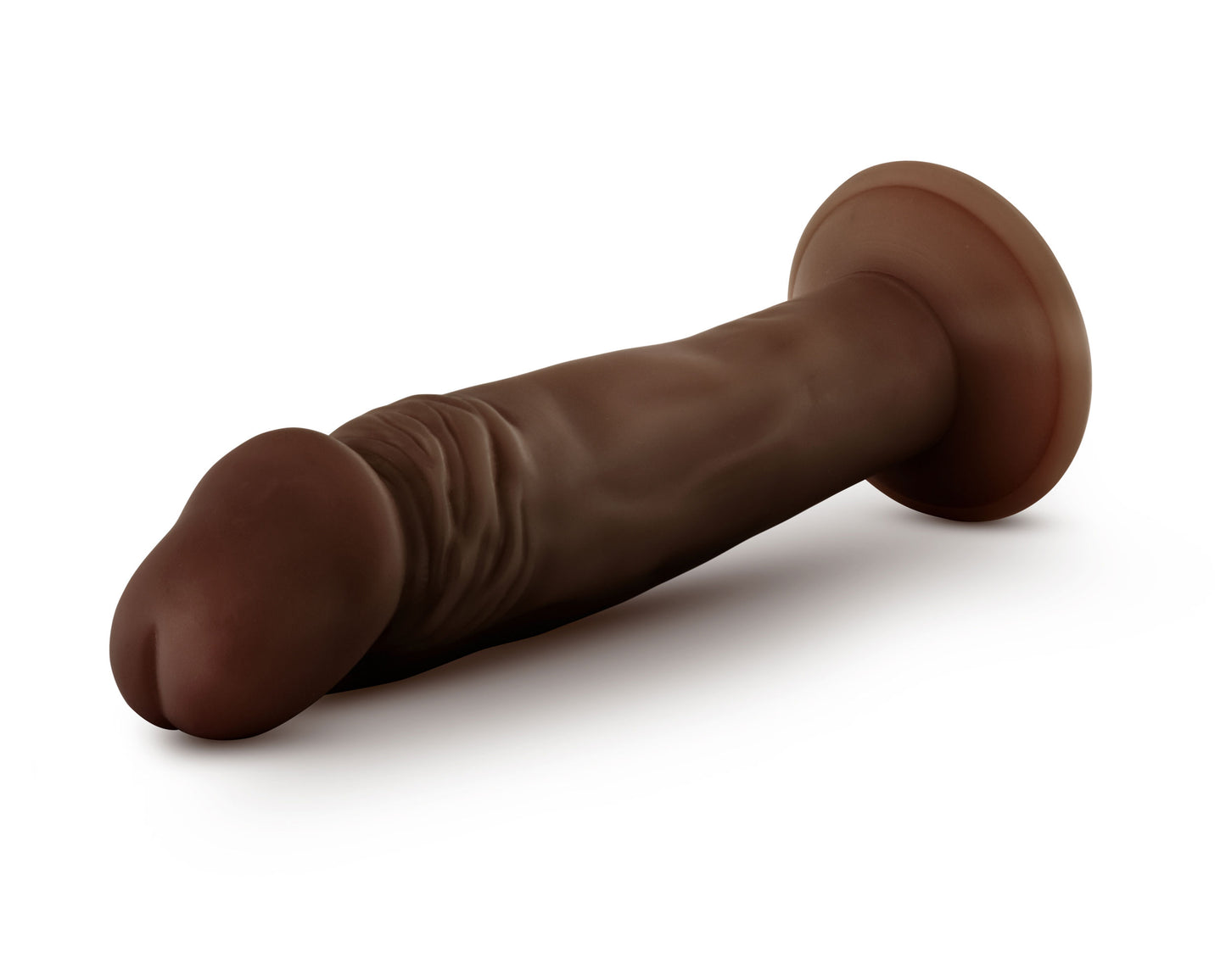 Dr. Skin Plus - 6 Inch Posable Dildo - Chocolate | 819835028437 | Available at EroticWarehouse.com