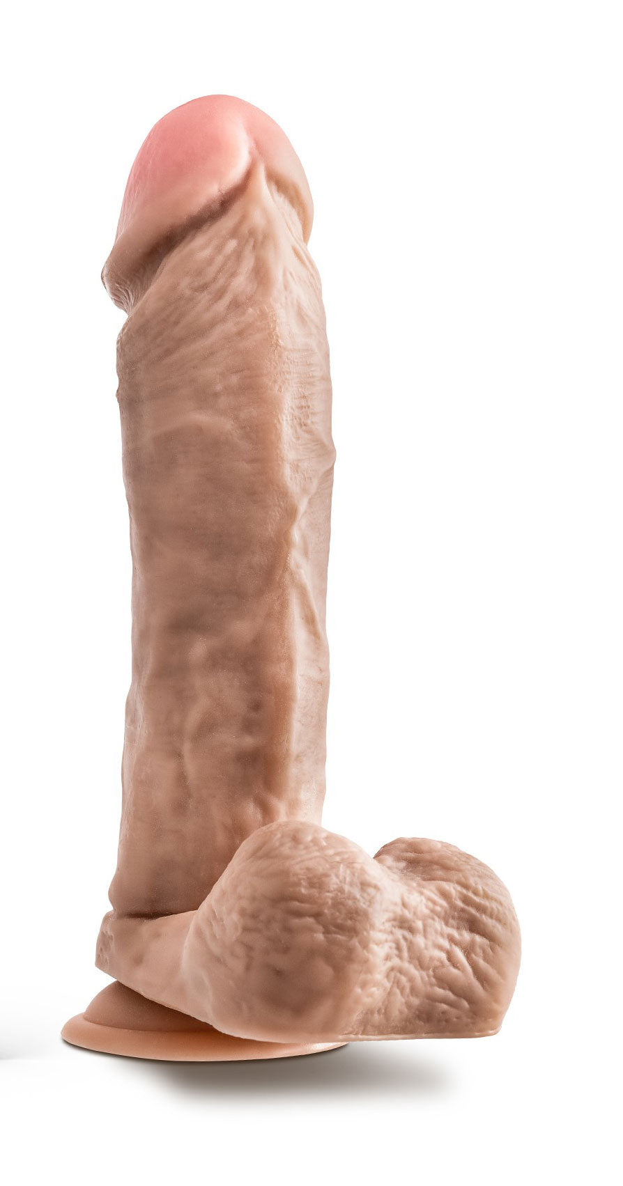 Dr. Skin - Mr. Magic - 9 Inch Dildo With Balls - Beige | 819835029403 | Available at EroticWarehouse.com