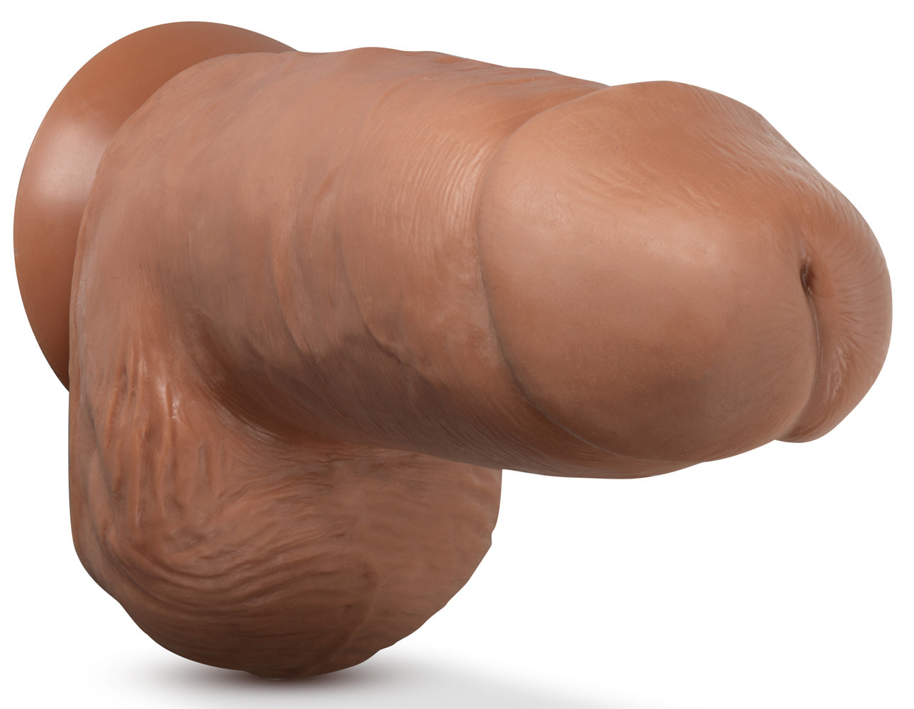 Au Naturel - Chub - 10 Inch Dildo - Mocha | 819835027225 | Available at EroticWarehouse.com