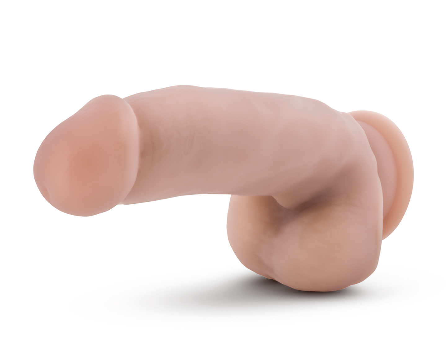 Dr. Skin Silicone - Dr. Samuel - 7 Inch Dildo With Suction Cup - Vanilla | 819835023838 | Available at EroticWarehouse.com
