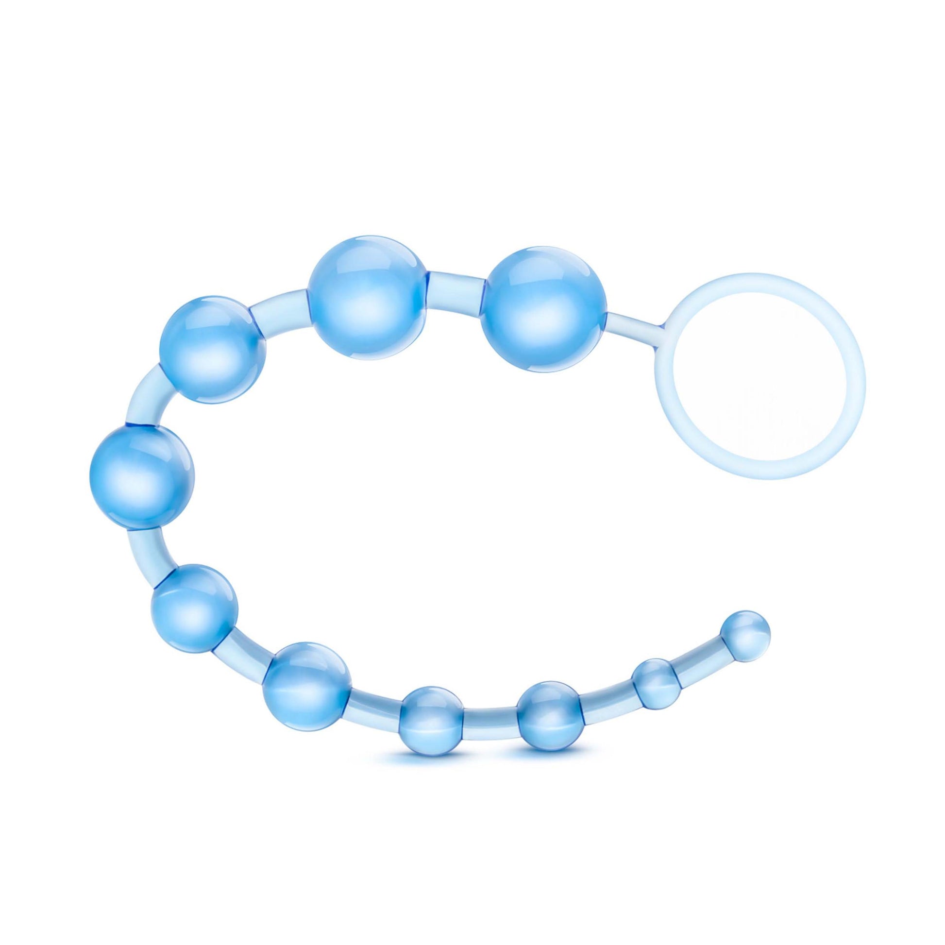 B Yours - Basic Beads - Blue | 735380231620 | Available at EroticWarehouse.com