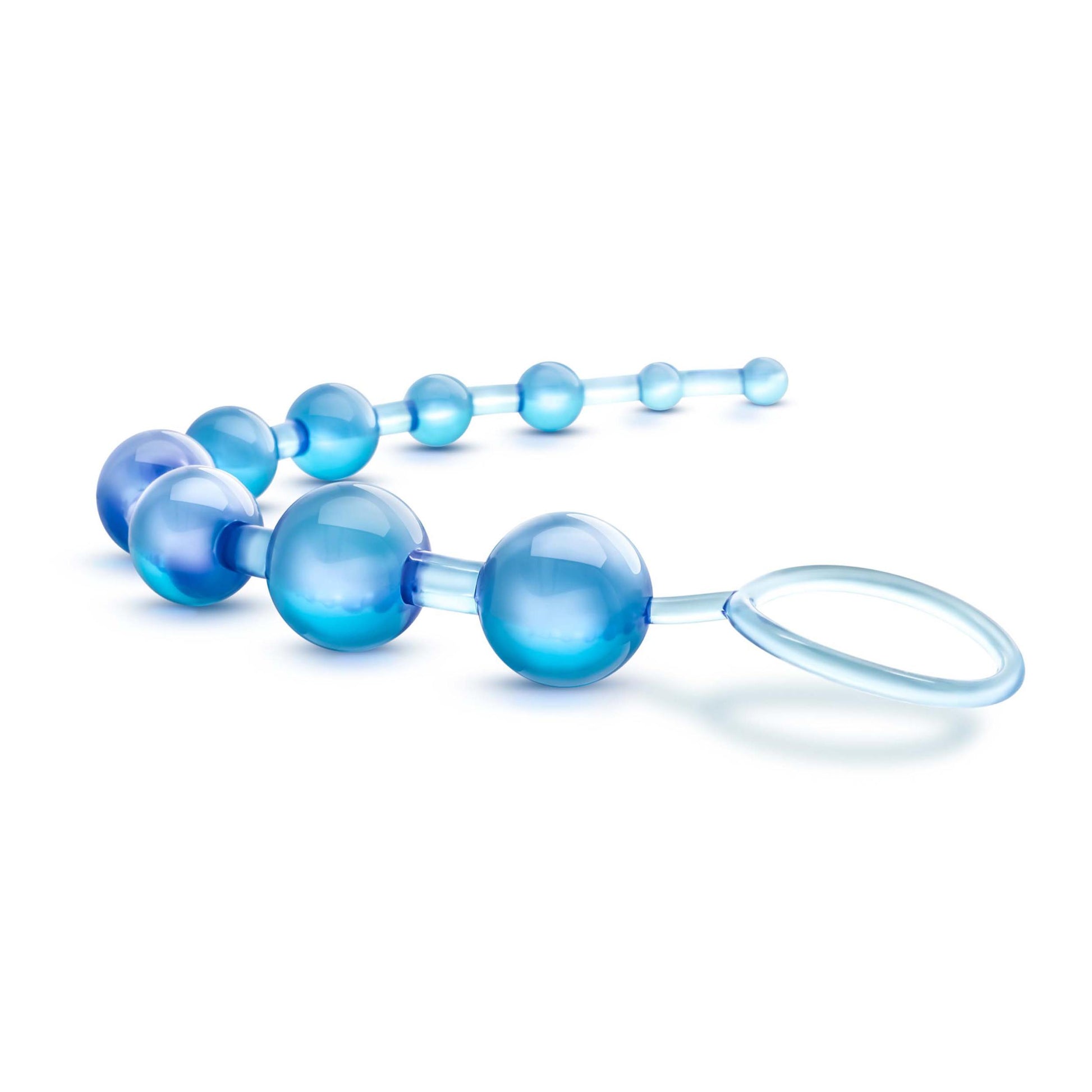 B Yours - Basic Beads - Blue | 735380231620 | Available at EroticWarehouse.com