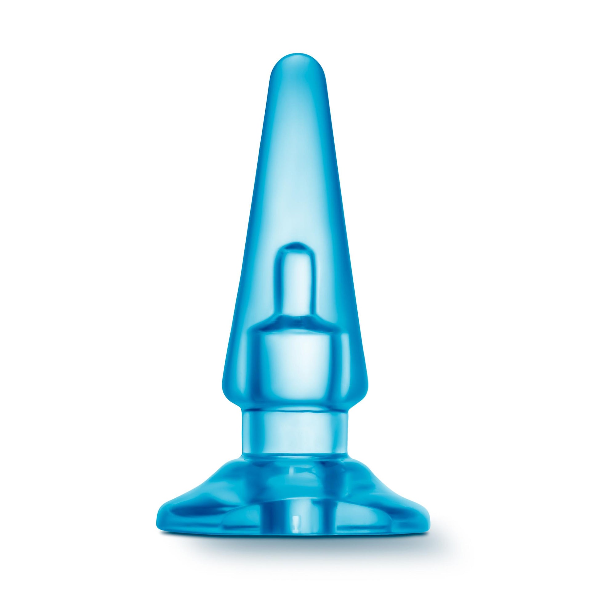 B Yours - Basic Anal Plug - Blue | 735380241629 | Available at EroticWarehouse.com