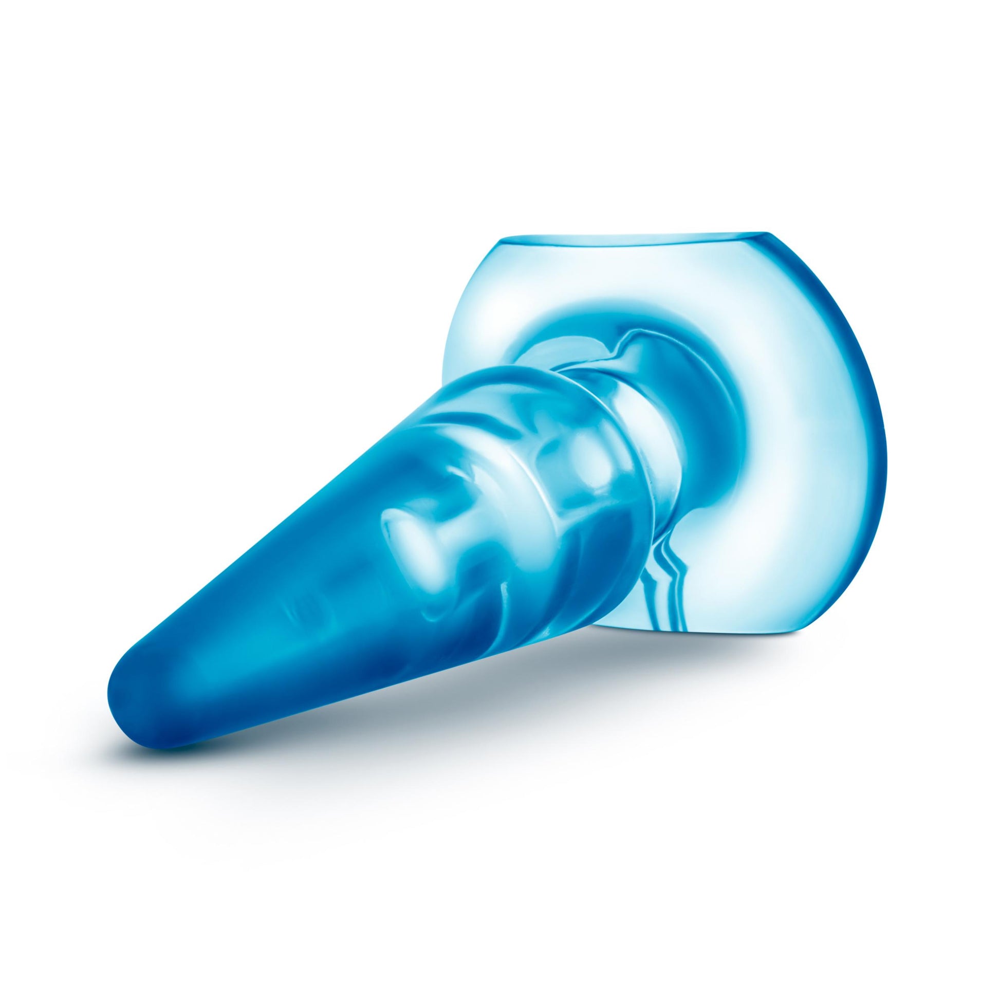 B Yours - Basic Anal Plug - Blue | 735380241629 | Available at EroticWarehouse.com