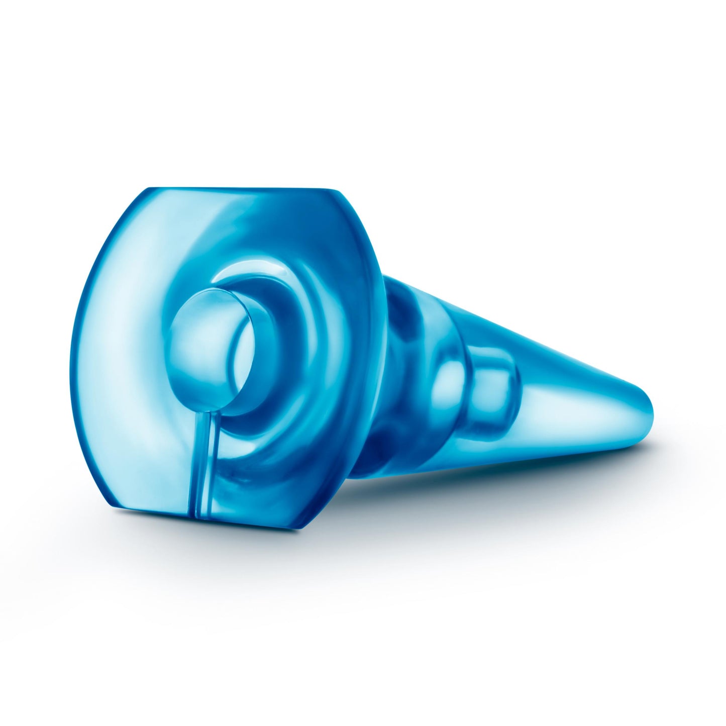 B Yours - Basic Anal Plug - Blue | 735380241629 | Available at EroticWarehouse.com