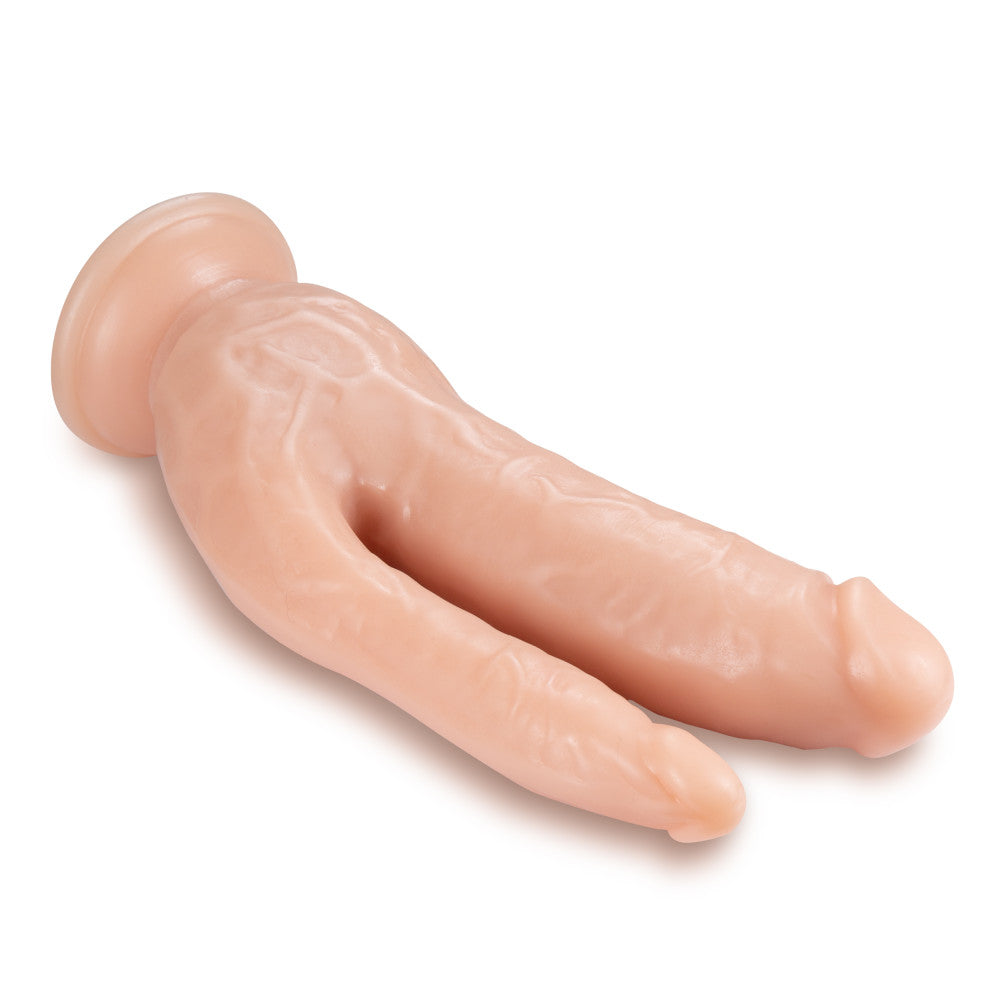 Dr. Skin - 8 Inch Dp Cock - Vanilla | 819835025917 | Available at EroticWarehouse.com