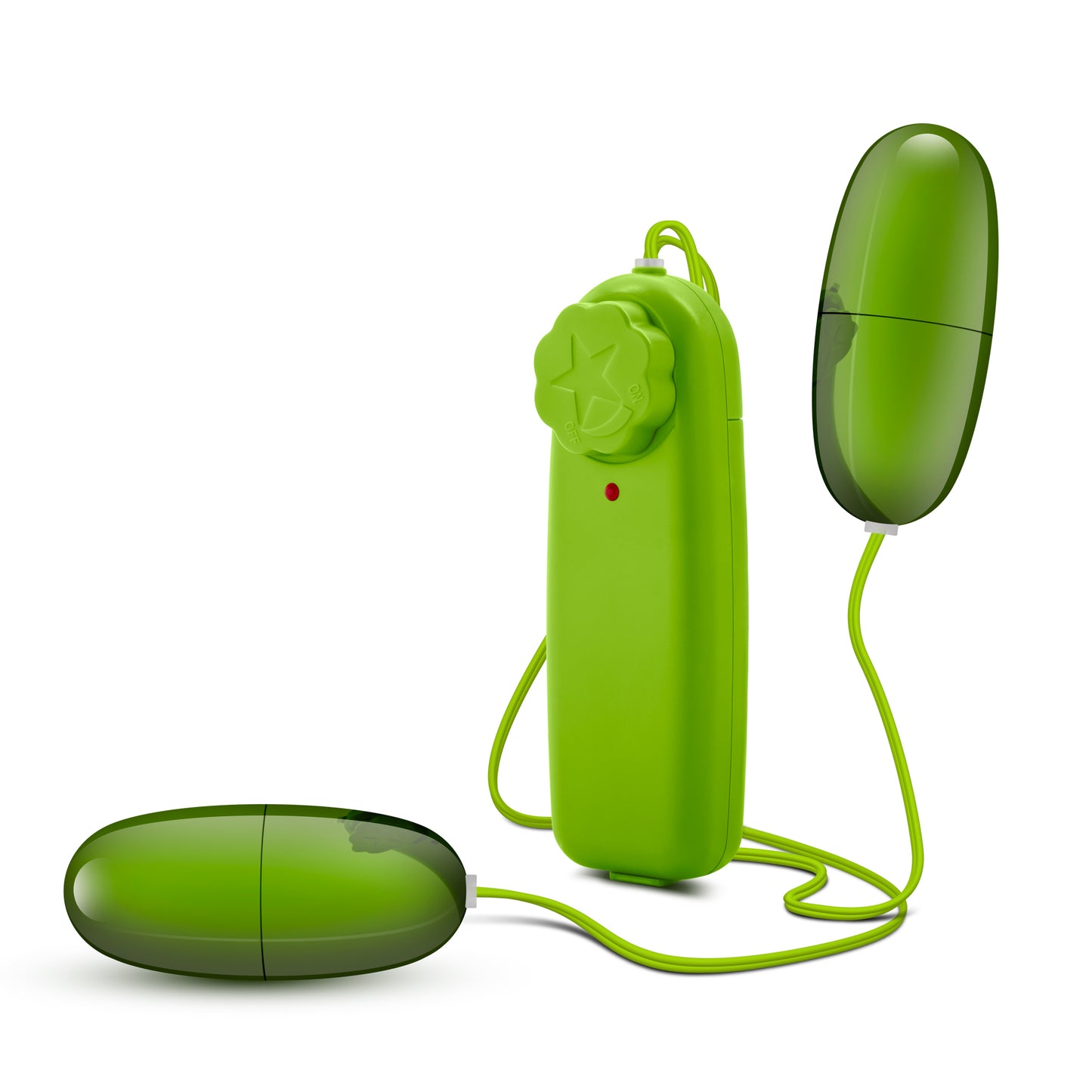 B Yours Double Pop Eggs - Lime | 049008210707 | Available at EroticWarehouse.com
