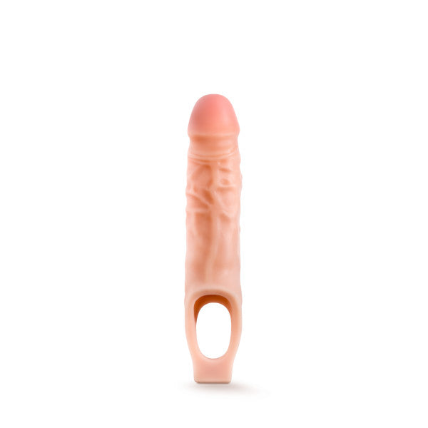 Performance - 9 Inch Cock Sheath Penis Extender - Vanilla | 853858007925 | Available at EroticWarehouse.com