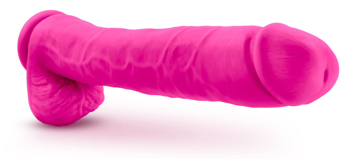 Au Naturel - Bold - Daddy - 14 Inch Dildo - Pink | 819835027454 | Available at EroticWarehouse.com