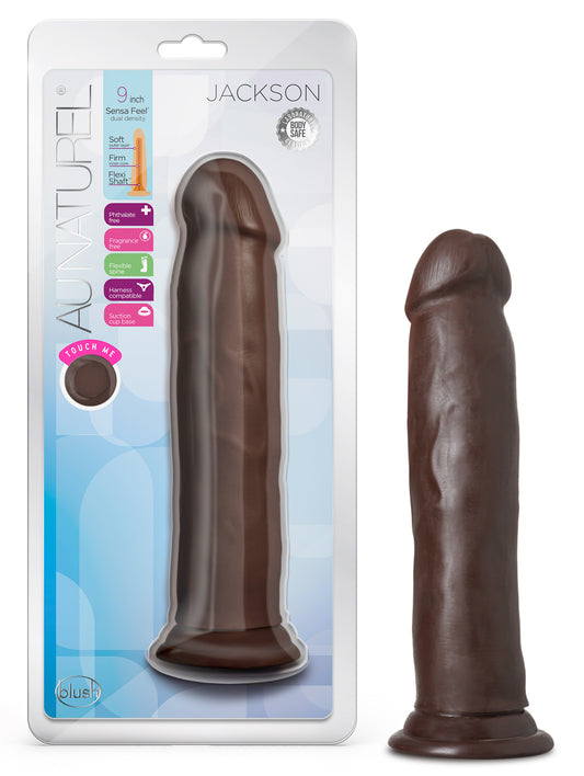 Au Naturel - Jackson - 9 Inch Dong - Chocolate | 819835027317 | Available at EroticWarehouse.com