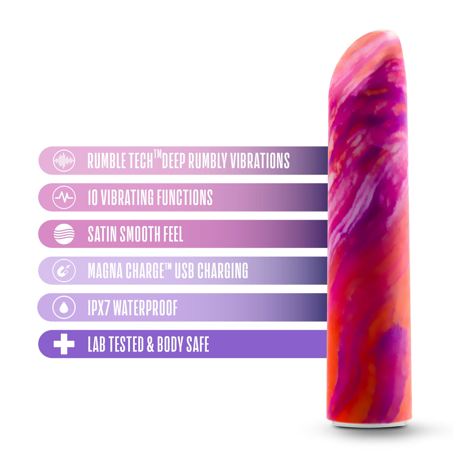 Limited Addiction - Fiery - Power Vibe - Coral | 819835028840 | Available at EroticWarehouse.com