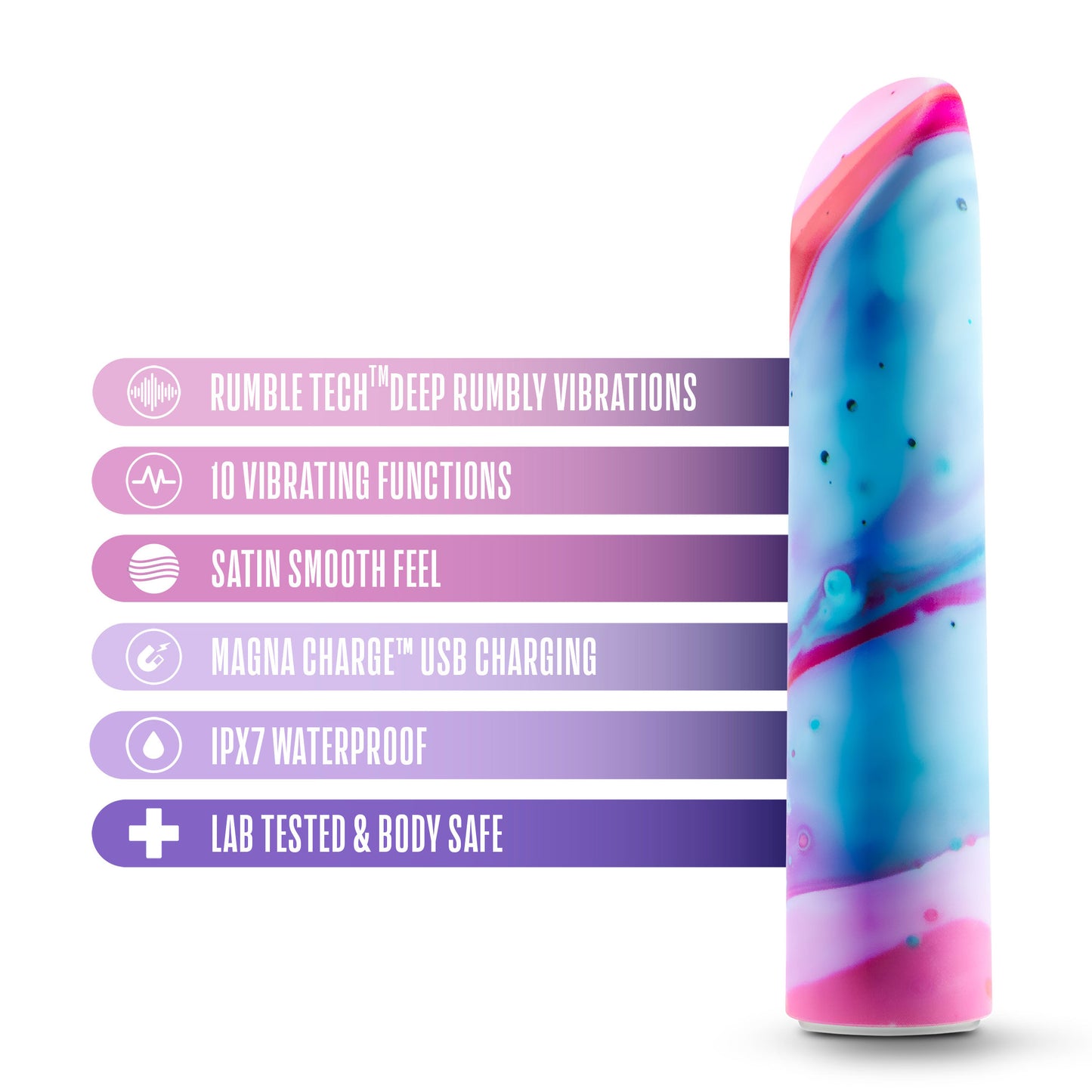Limited Addiction - Fascinate - Power Vibe - Peach | 819835028857 | Available at EroticWarehouse.com
