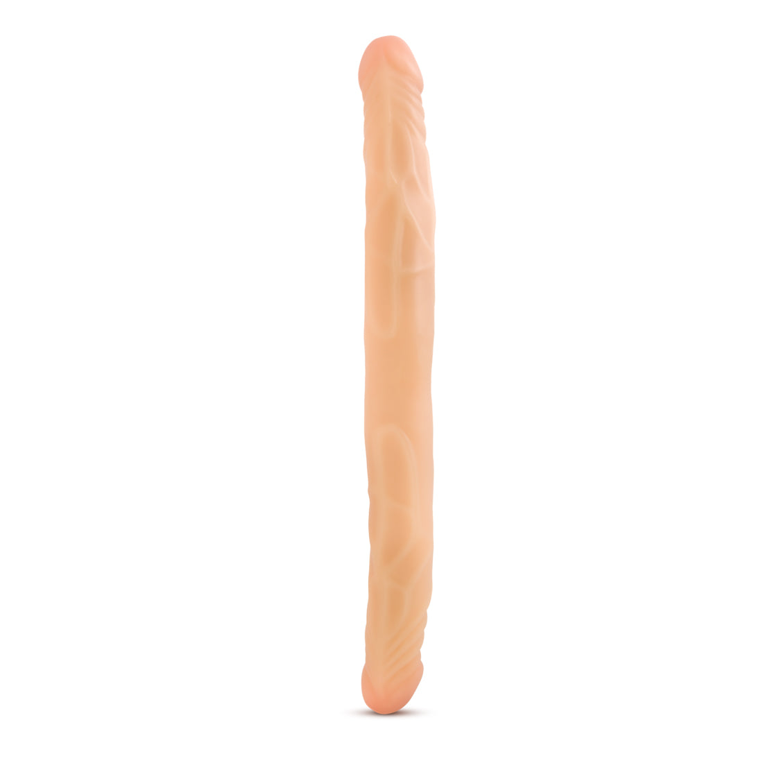 B Yours 14 Inch Double Dildo - Beige | 702730682128 | Available at EroticWarehouse.com