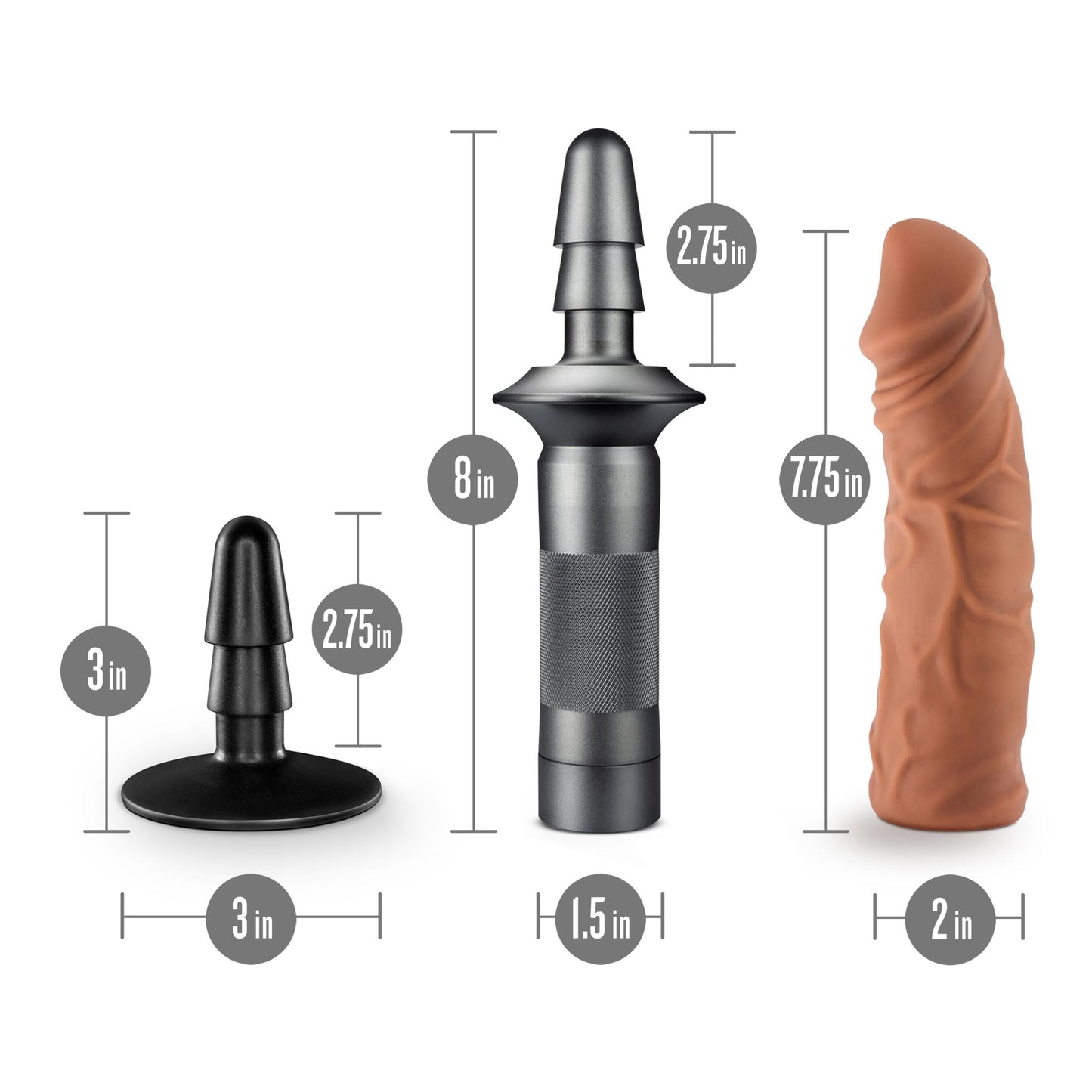 Lock on - Karbonite- Mocha | 819835027751 | Available at EroticWarehouse.com