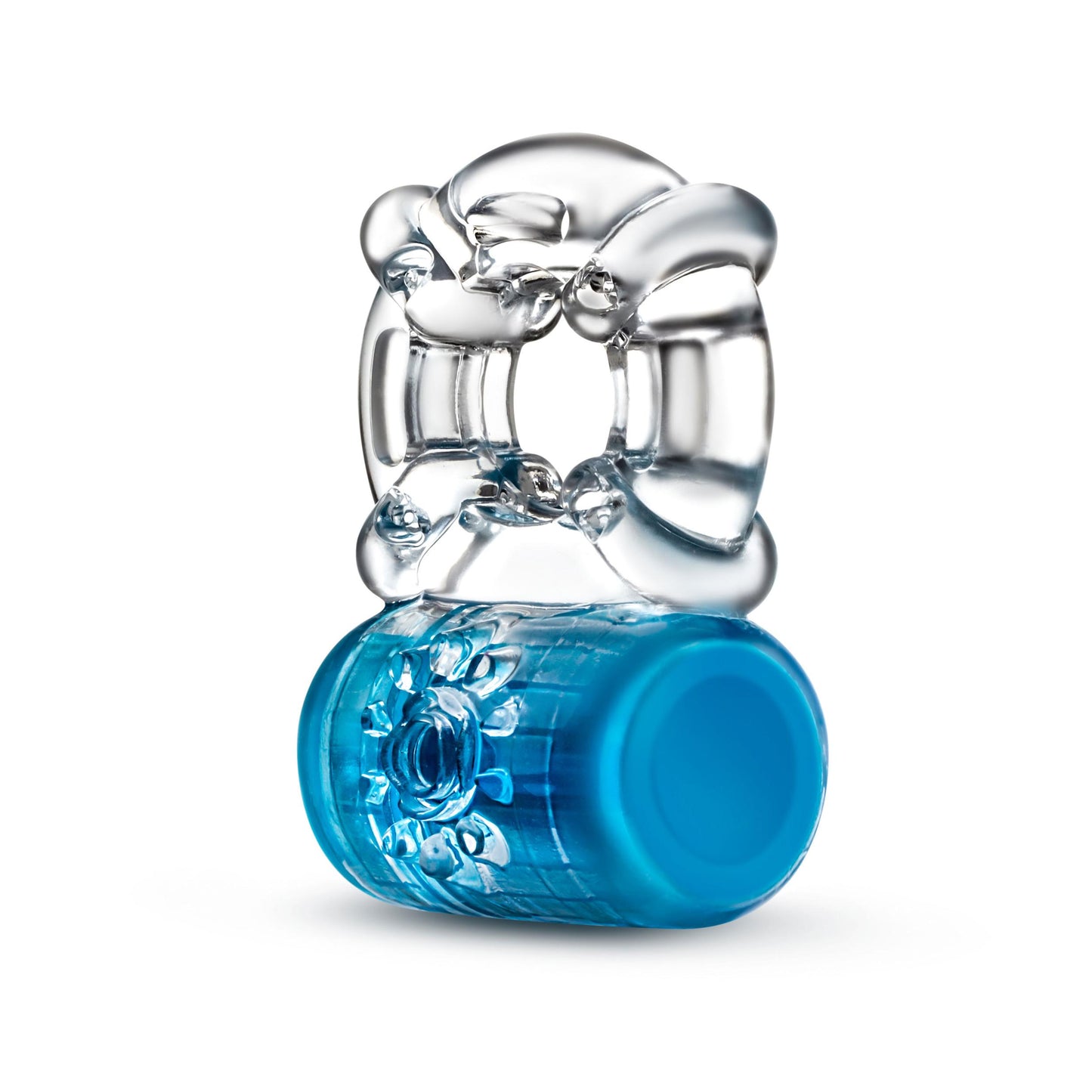 Play With Me - Pleaser Rechargeable C-Ring - Blue | 850002870282 | Available at EroticWarehouse.com