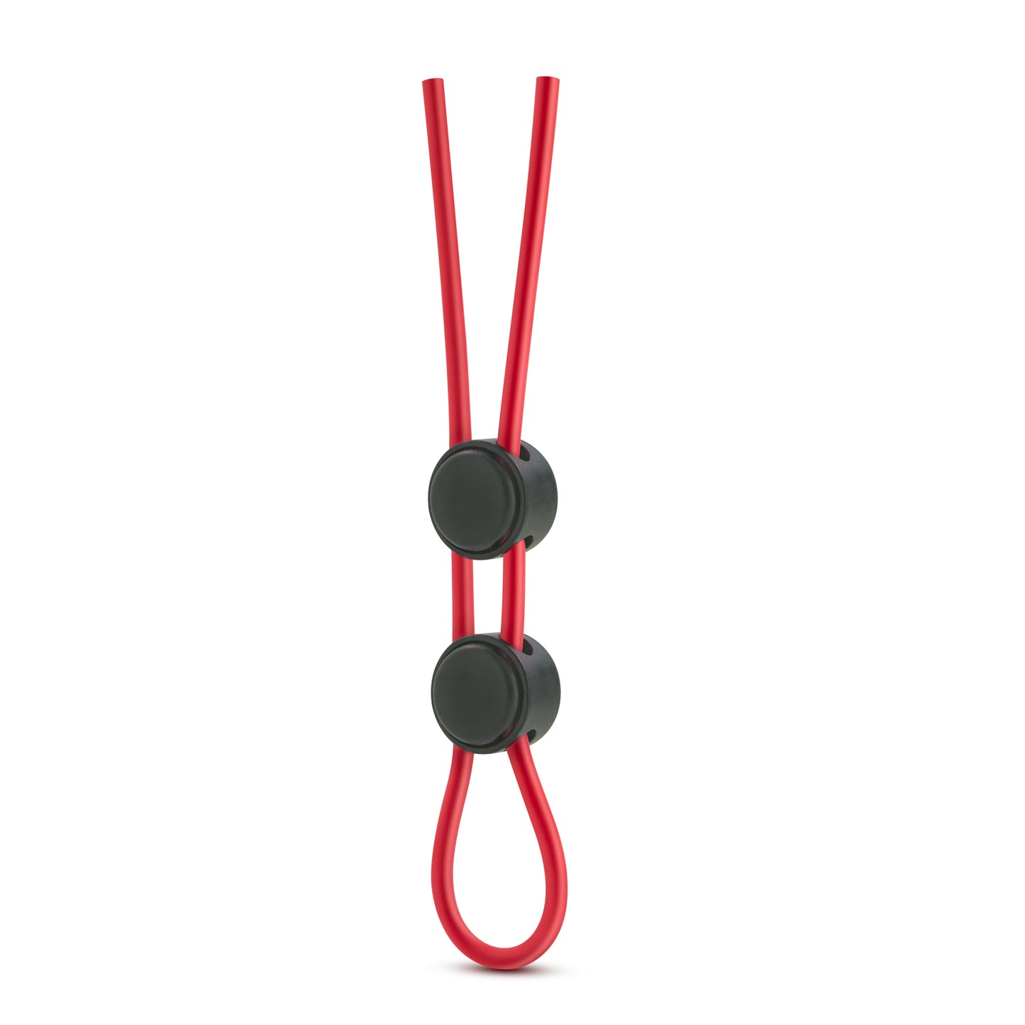 Stay Hard - Silicone Double Loop Cock Ring - Red | 853858007635 | Available at EroticWarehouse.com