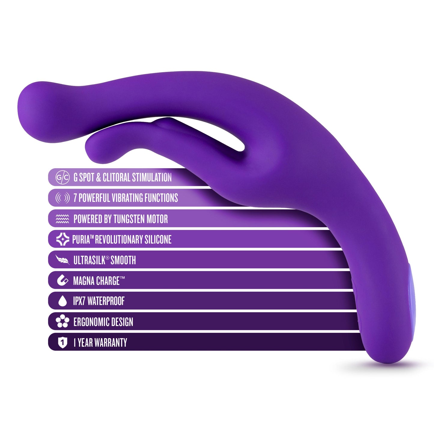 Wellness - G Wave Vibrator -Purple | 819835024750 | Available at EroticWarehouse.com