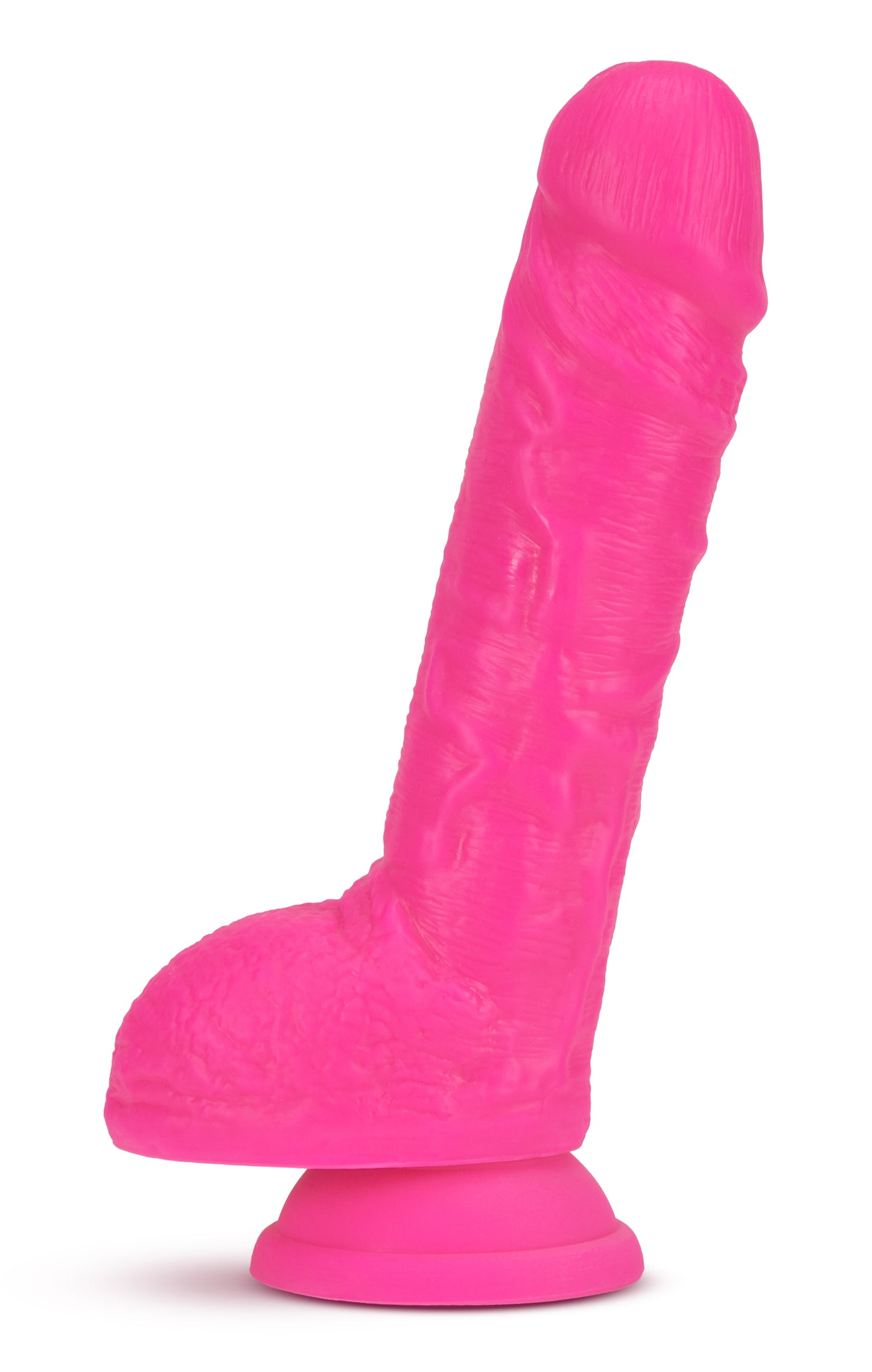 Neo - 9 Inch Dual Density Dildo - Neon Pink | 819835027058 | Available at EroticWarehouse.com