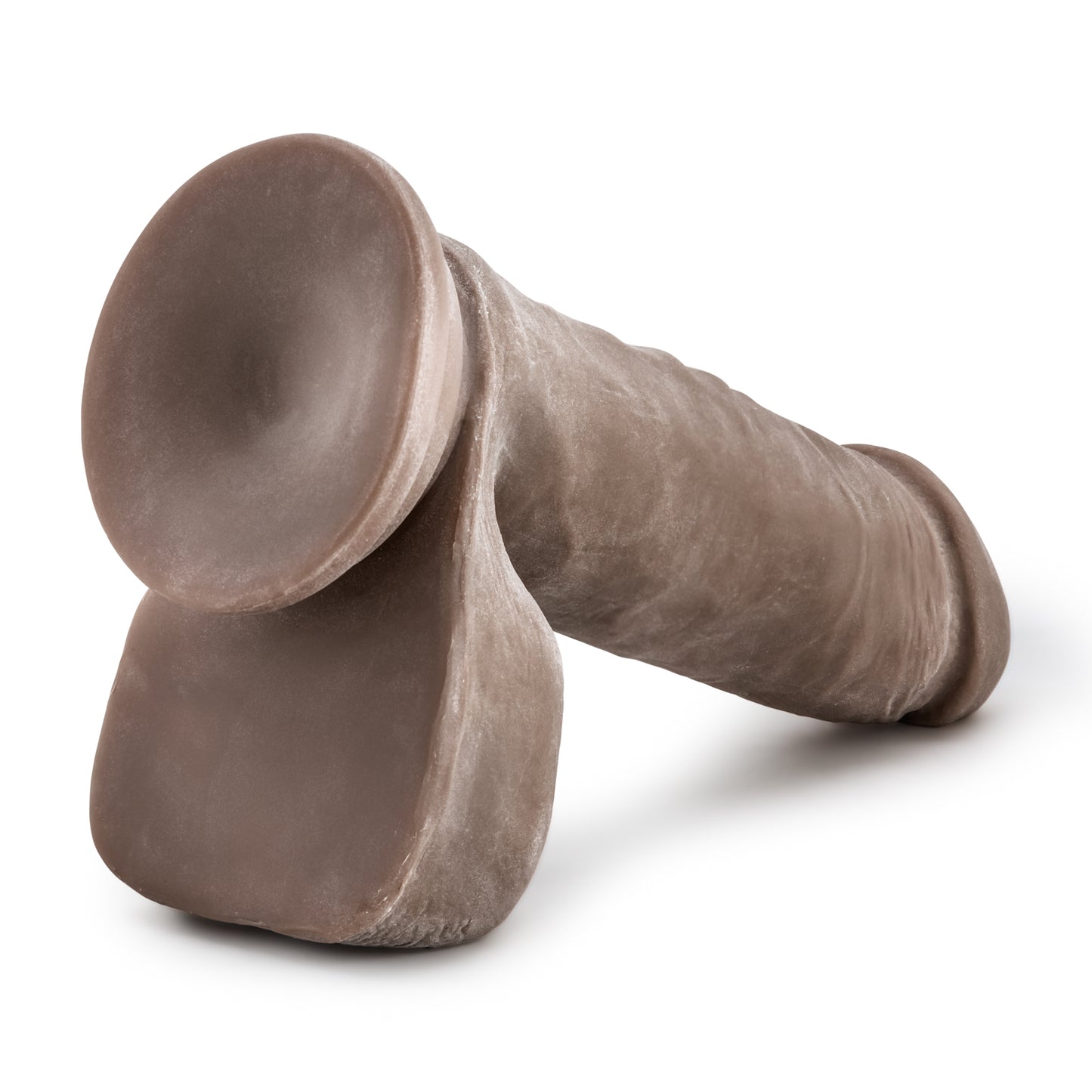 Au Naturel 8 Inch Sensa Feel Dildo - Chocolate | 855215007654 | Available at EroticWarehouse.com