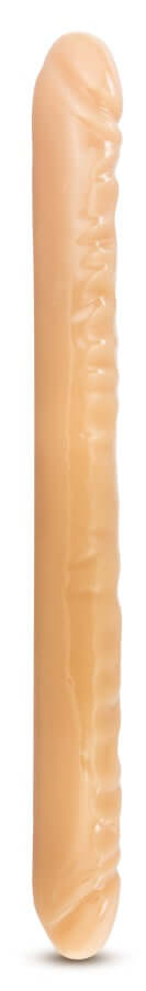 B Yours 18 Inch Double Dildo - Beige | 702730682388 | Available at EroticWarehouse.com