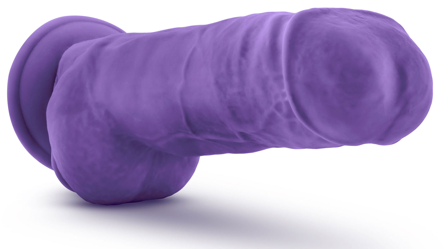 Au Naturel - Bold - Big Boy -10 Inch Dildo - Purple | 819835027355 | Available at EroticWarehouse.com