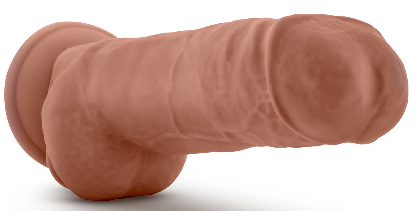 Au Naturel - Big Boy - 10 Inch Dildo - Mocha | 819835027331 | Available at EroticWarehouse.com