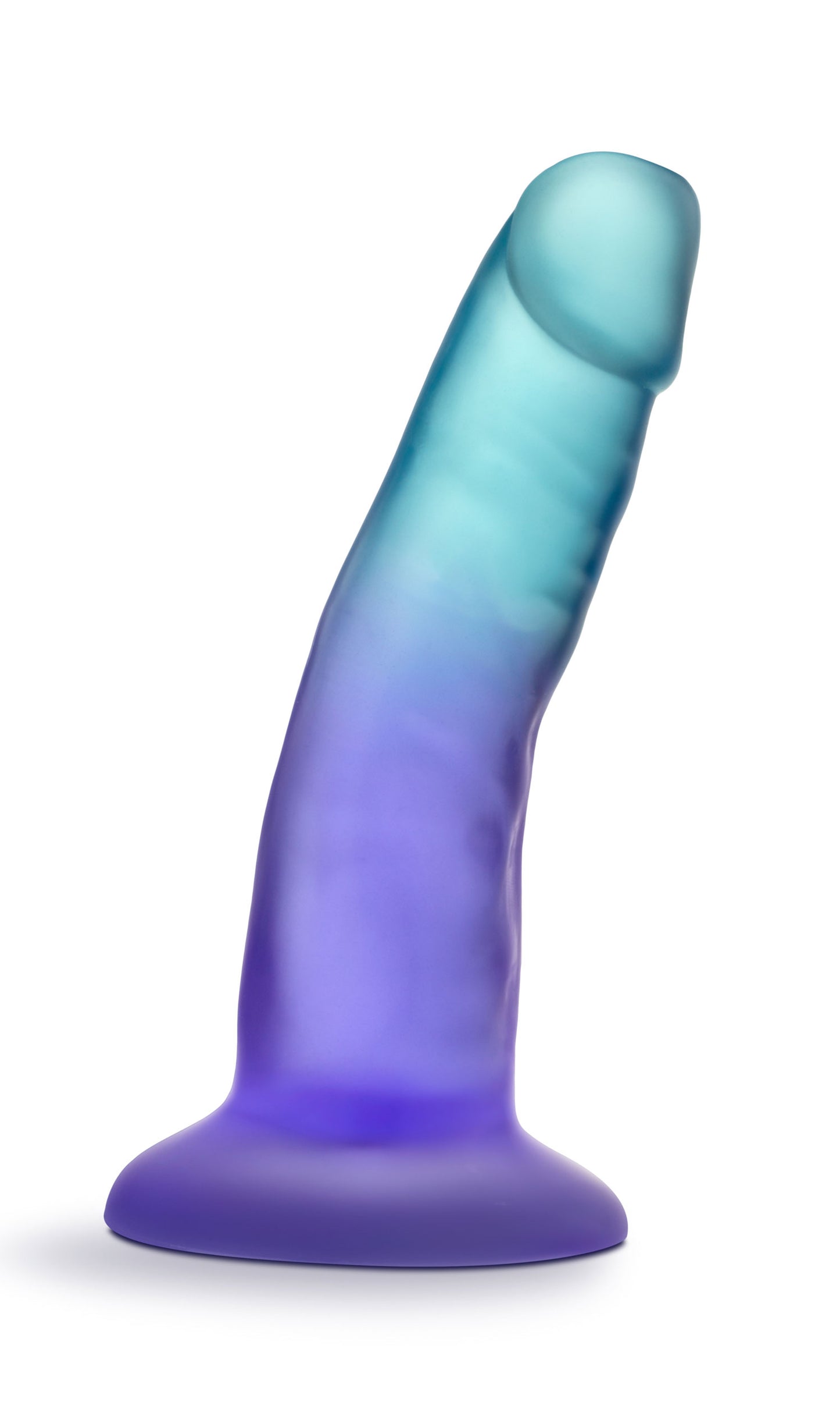 B Yours - Morning Dew - 5 Inch Dildo - Sapphire | 819835028642 | Available at EroticWarehouse.com