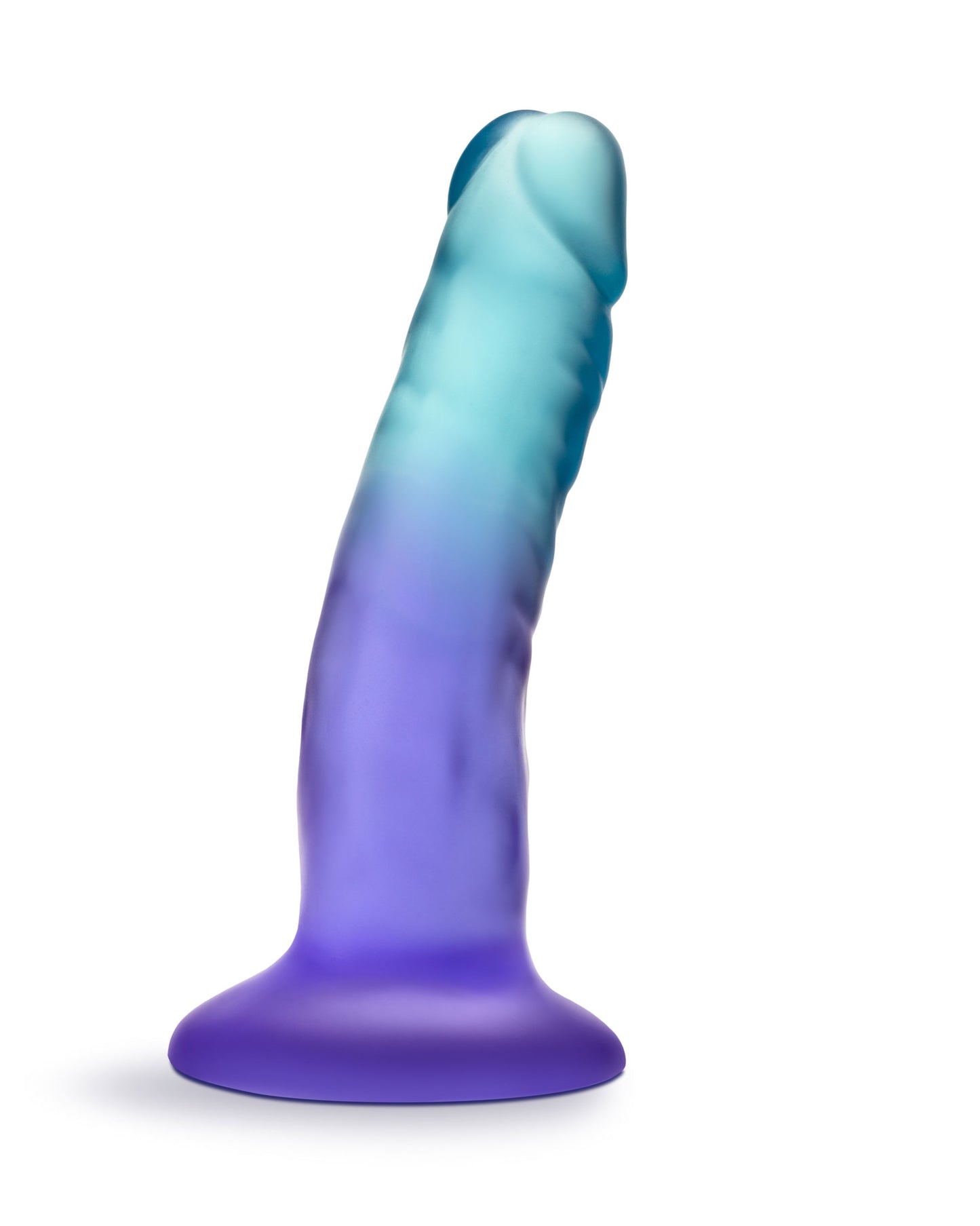 B Yours - Morning Dew - 5 Inch Dildo - Sapphire | 819835028642 | Available at EroticWarehouse.com