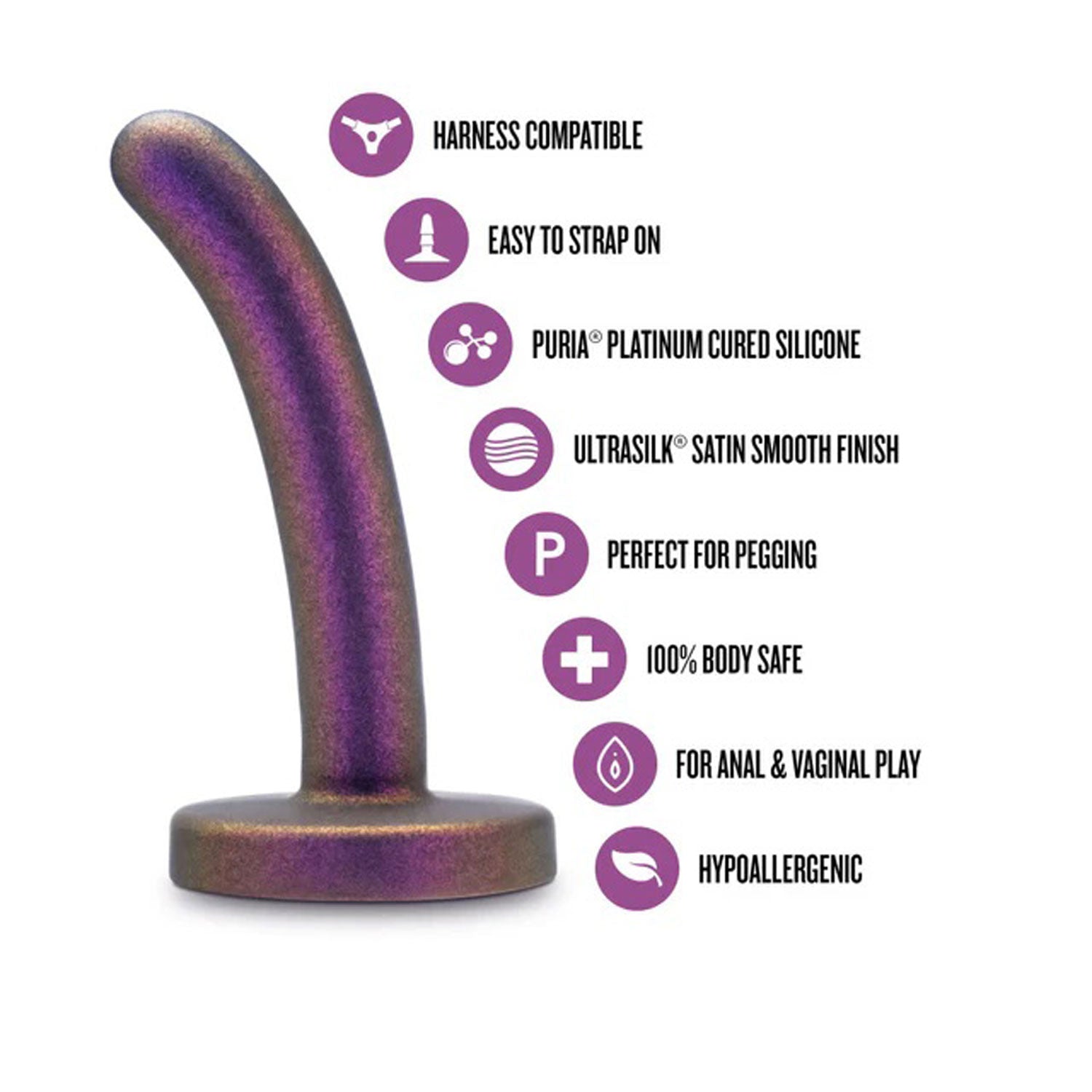 Temptasia Surrender Peg Beginner Power Purple | 810138370582 | Available at EroticWarehouse.com