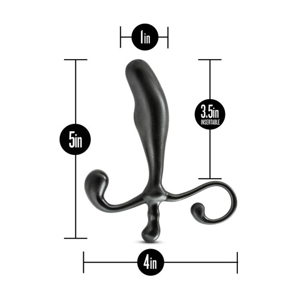 Anal Adventures - Prostate Stimulator - Black | 819835025009 | Available at EroticWarehouse.com