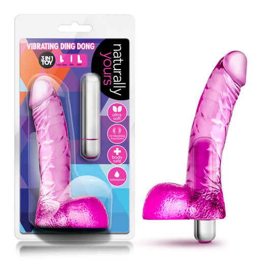 Naturally Yours - Vibrating Ding Dong - Pink | 702730691274 | Available at EroticWarehouse.com