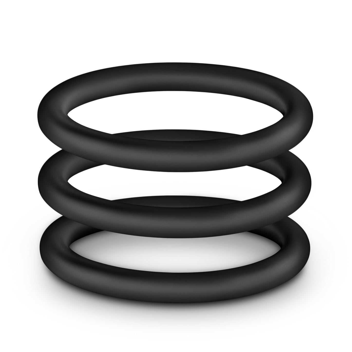 Performance - Vs3 Pure Premium Silicone Cockrings - Large - Black | 853858007581 | Available at EroticWarehouse.com