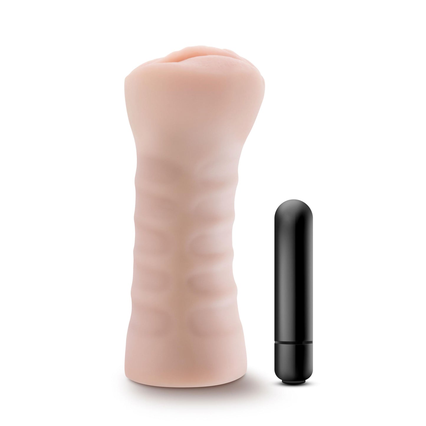 Enlust - Destini AI Vibrating Pussy Style Stroker - Beige | 810138370063 | Available at EroticWarehouse.com