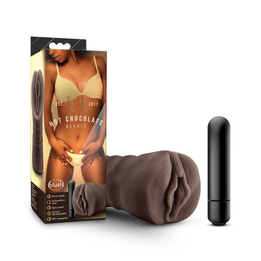 Hot Chocolate - Alexis Pussy Stroker - Chocolate | 819835023906 | Available at EroticWarehouse.com