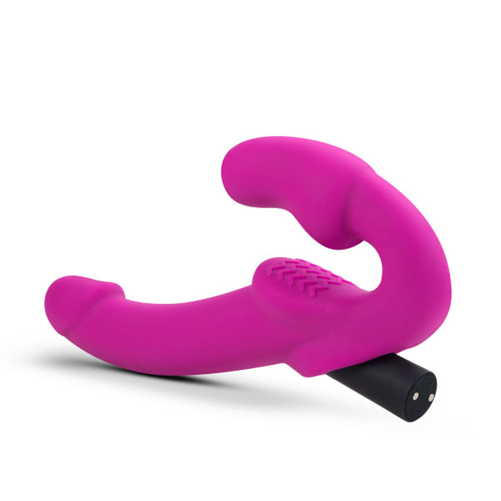 Temptasia - Estella - Strapless Silicone Dildo - Pink | 819835025061 | Available at EroticWarehouse.com
